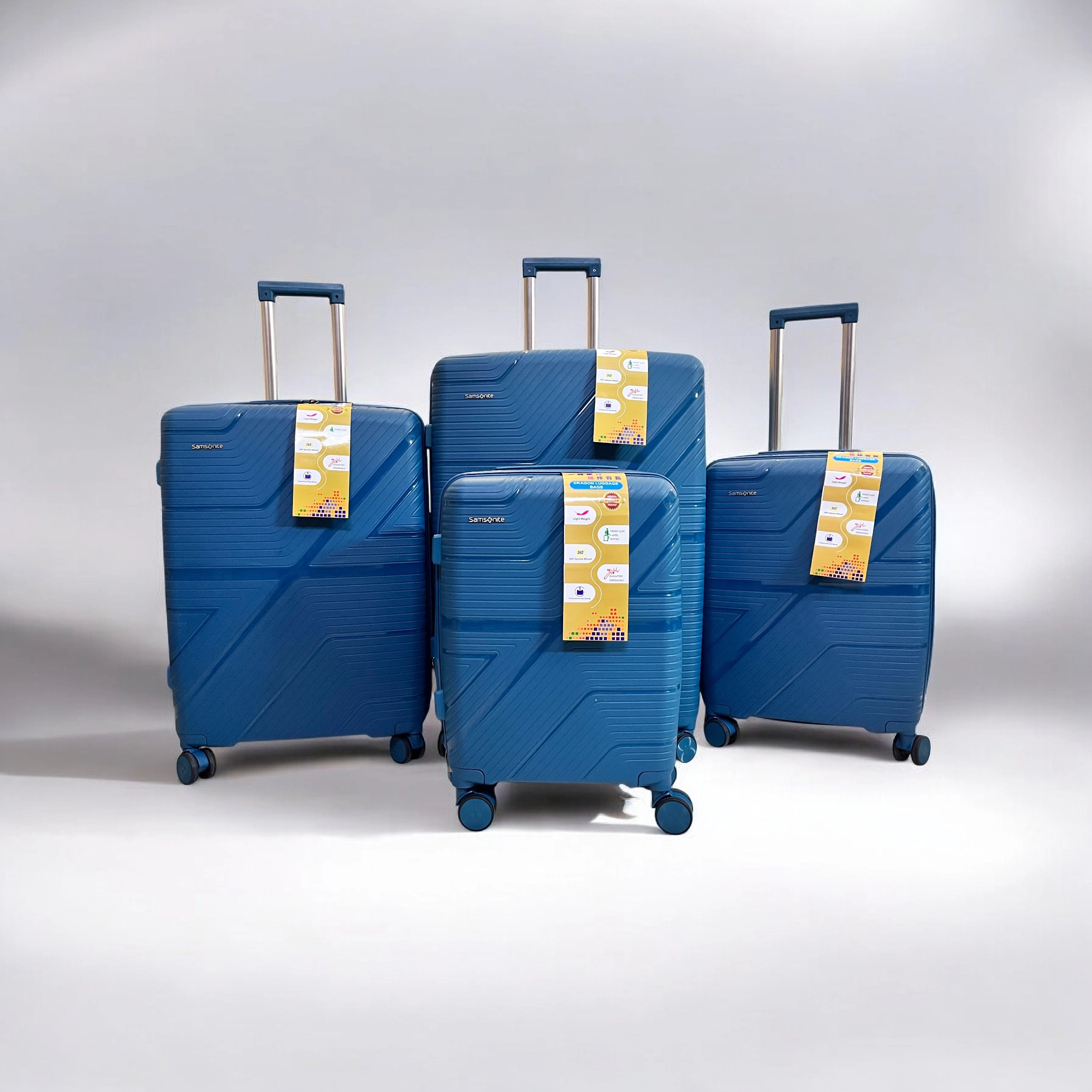 Samsonit Travel Luggage Suitcase Blue