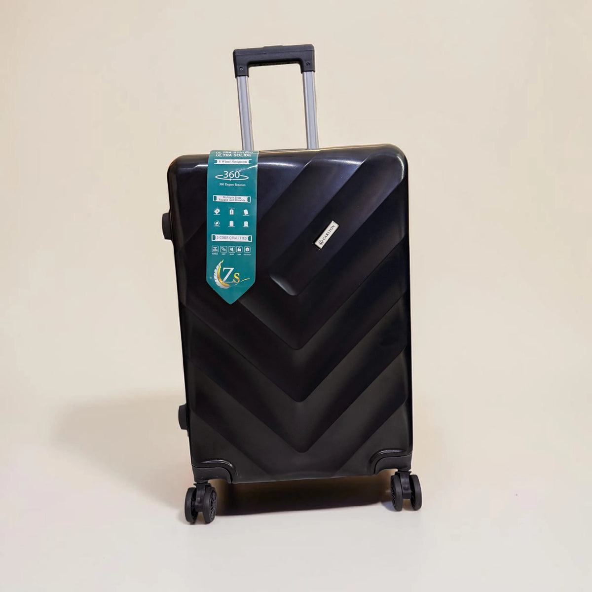Carlton Travel Suitcase Fibre