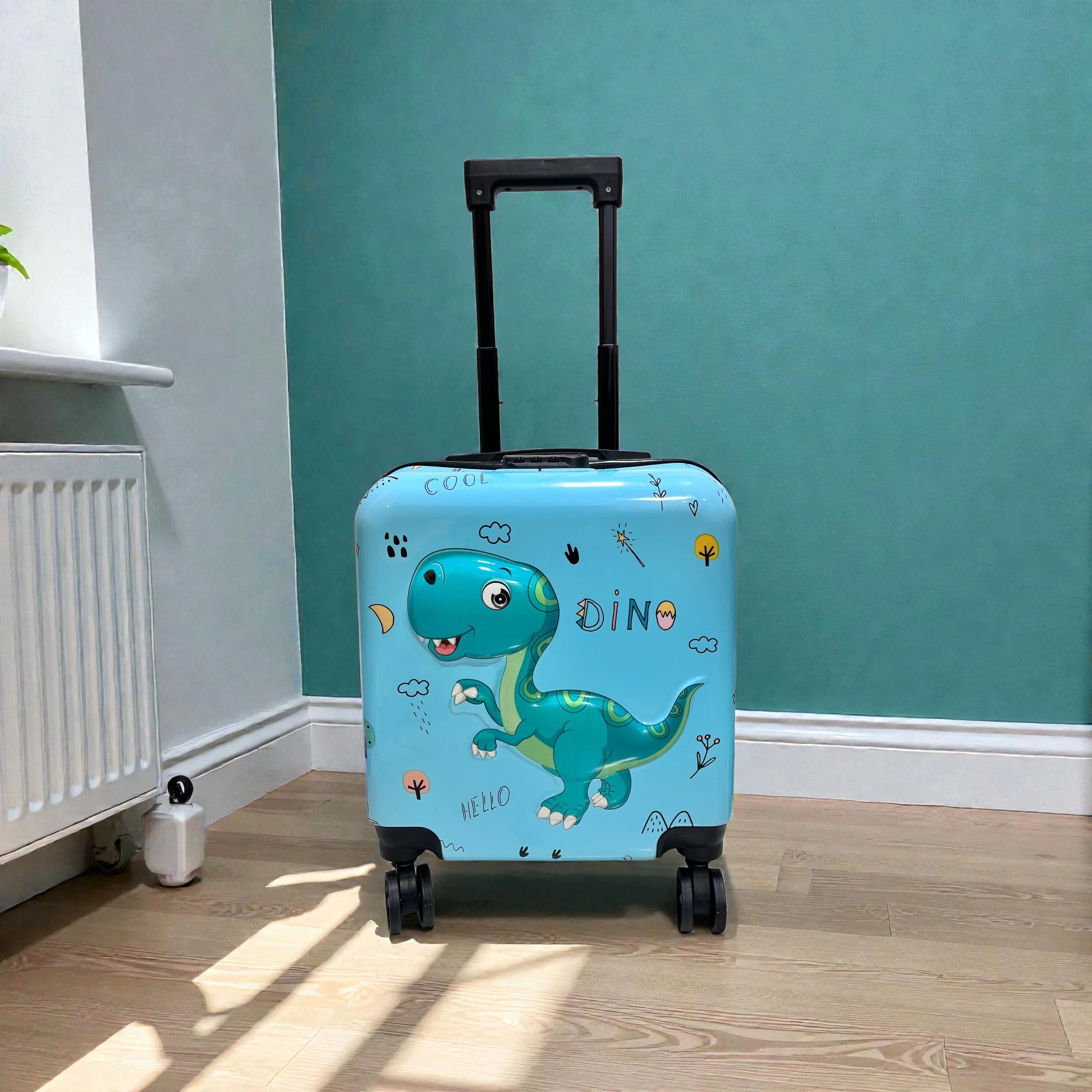 Dino 3D Square Luggage