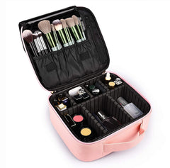 LED Lighted Travel Makeup Bag, Cosmetic Bag Portable