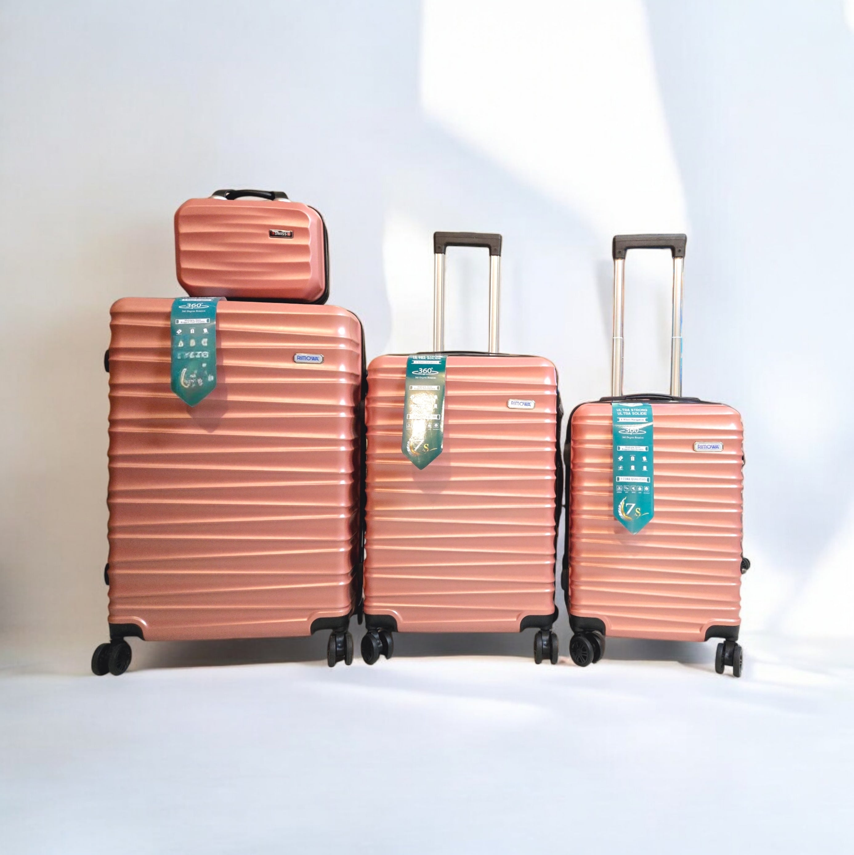 REMOVA Travel Suitcase Fibre Pink