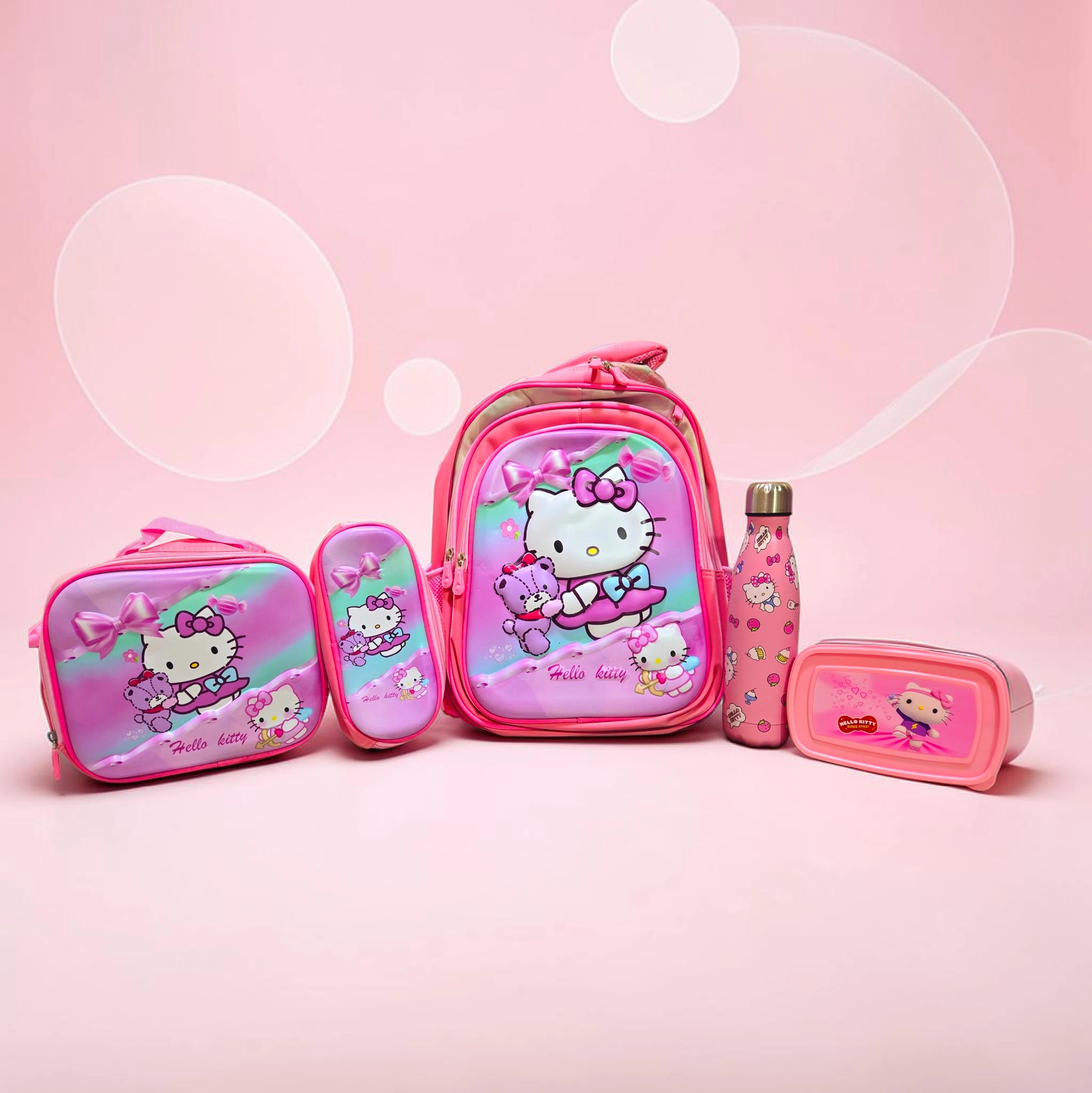Hellokitty School Bag Set for Grade 1 to 3