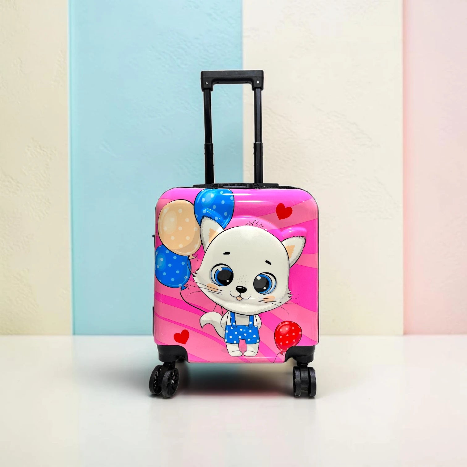 Cat 3D Square Luggage