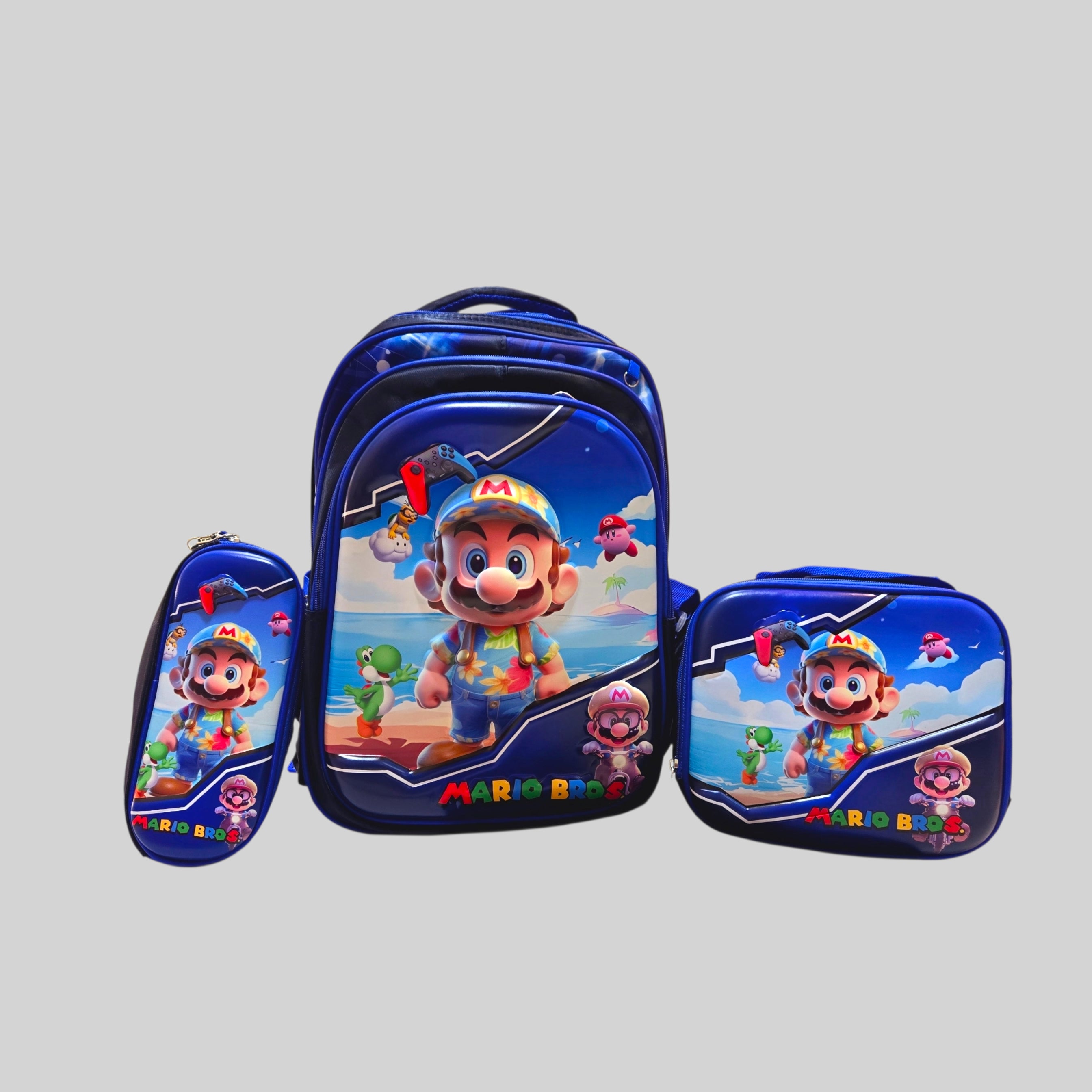 Super Mario School Bagset for grade 1 to 3
