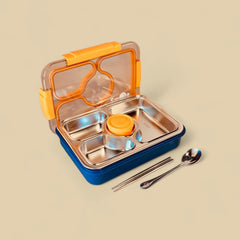 Smile Bento Stainless Steel Lunch Box