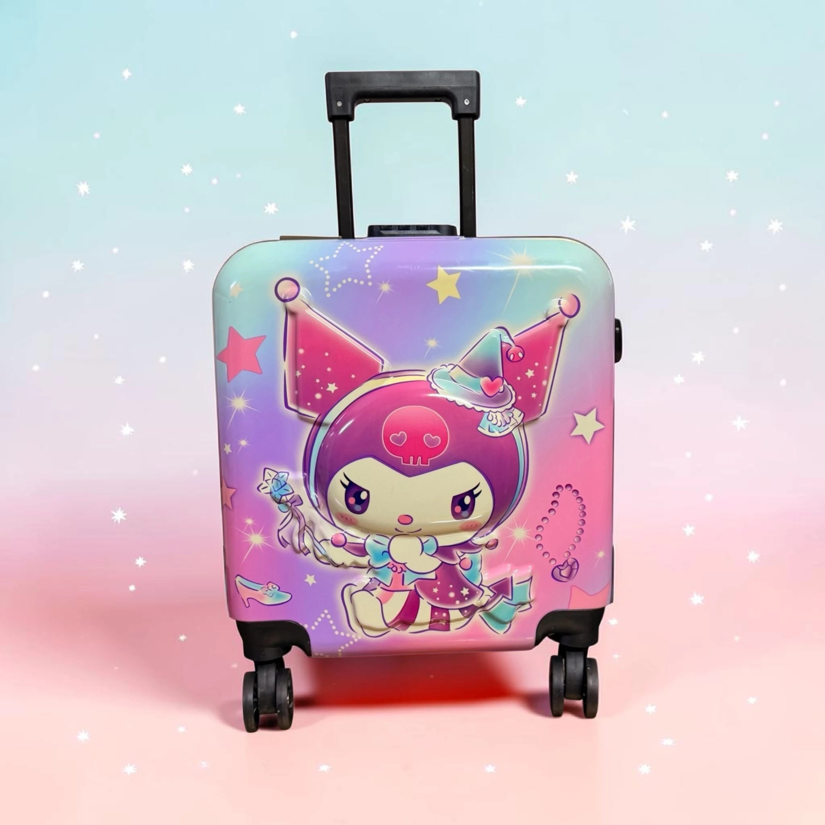 Kuromi 3D Square Luggage