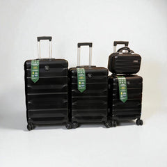 Delseey Travel Suitcase Fibre Black