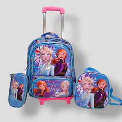 Frozen School Trolley Bag for Grade 2 to 4