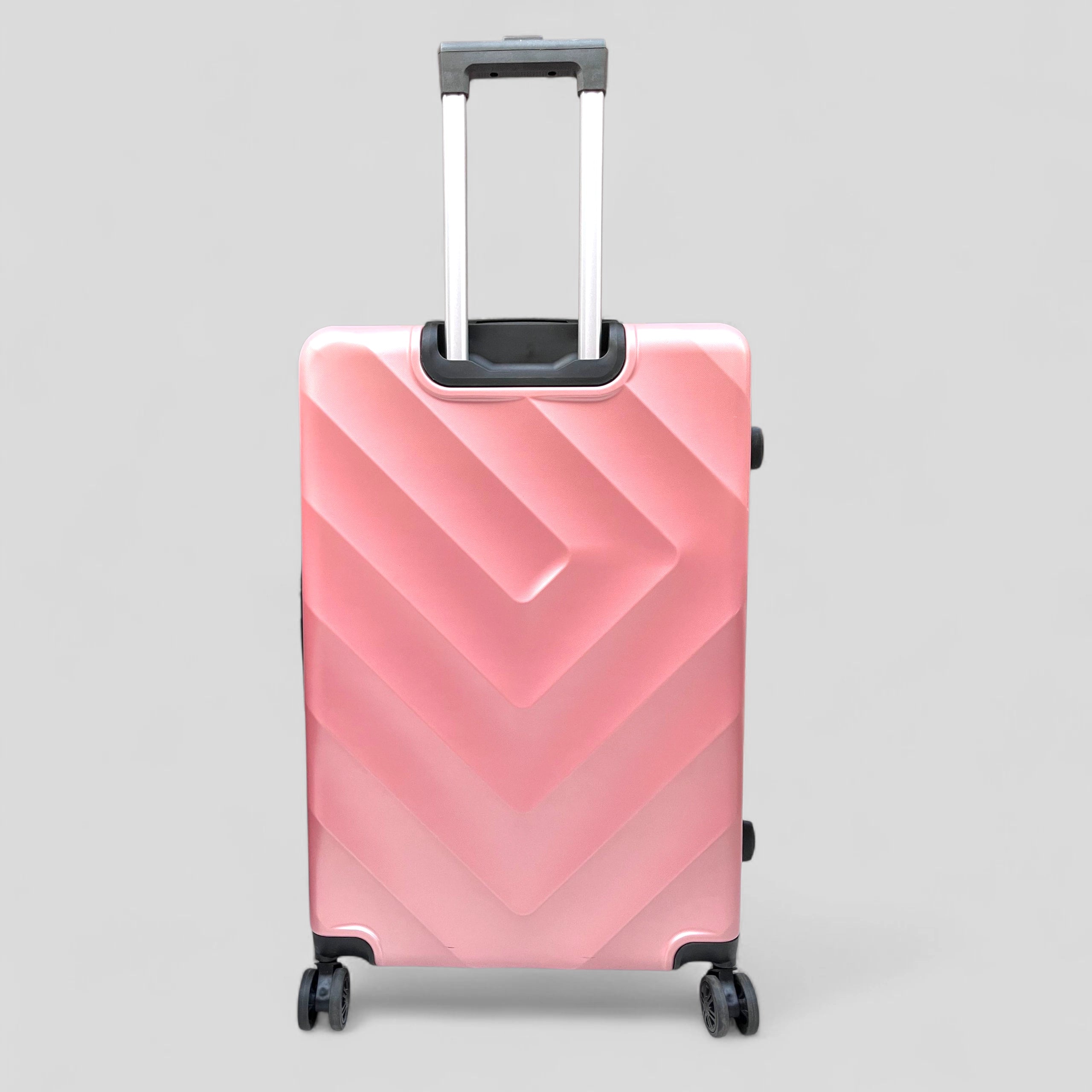 Travel Suitcase Fibre Pink