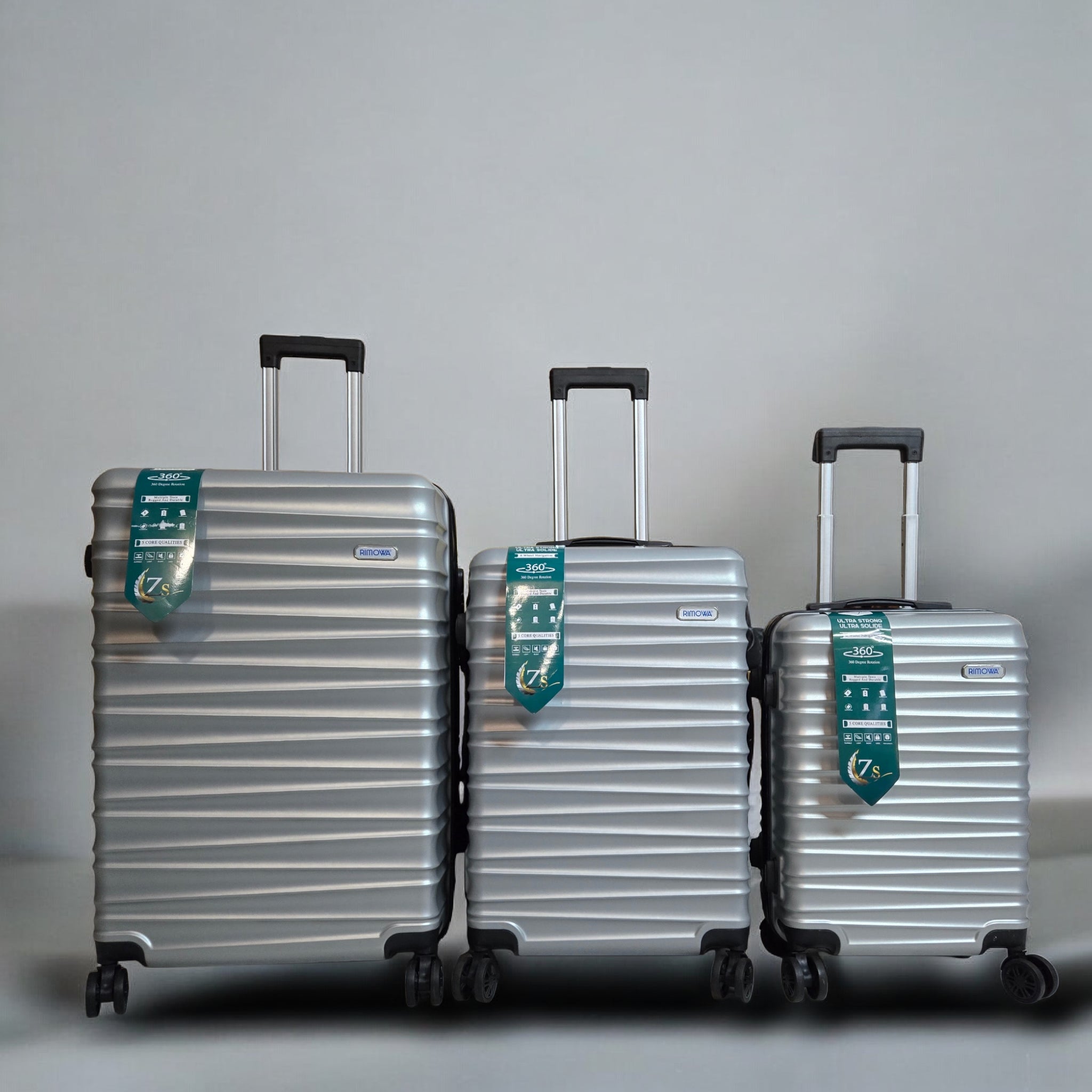 REMOVA Travel Suitcase Fibre Silver