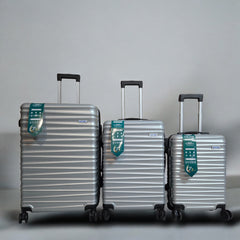 REMOVA Travel Suitcase Fibre Silver