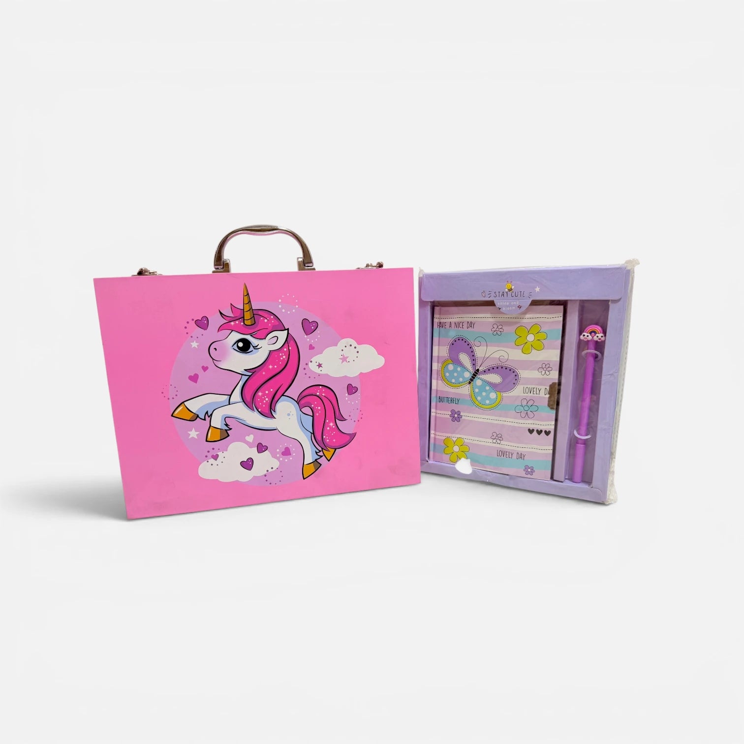 Unicorn Breifcase Art Kit For Kids With Free Gift