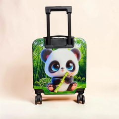 Cute Panda 3D Square Luggage