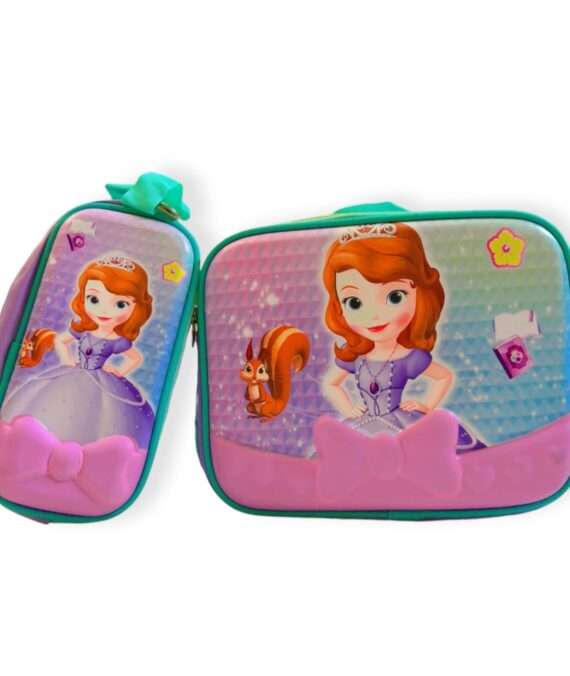 Insulated Lunch Bag for Kids with Geometry