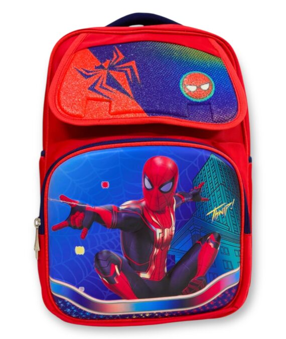 Spider-Man School Bag – 17 Inches for Grade 2 & 3