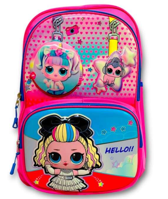 Lol Doll Theme School Bag For Grade 4 & 5