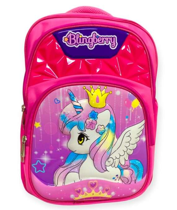 Unicorn 3D School Backpack for Grades 4 and 5