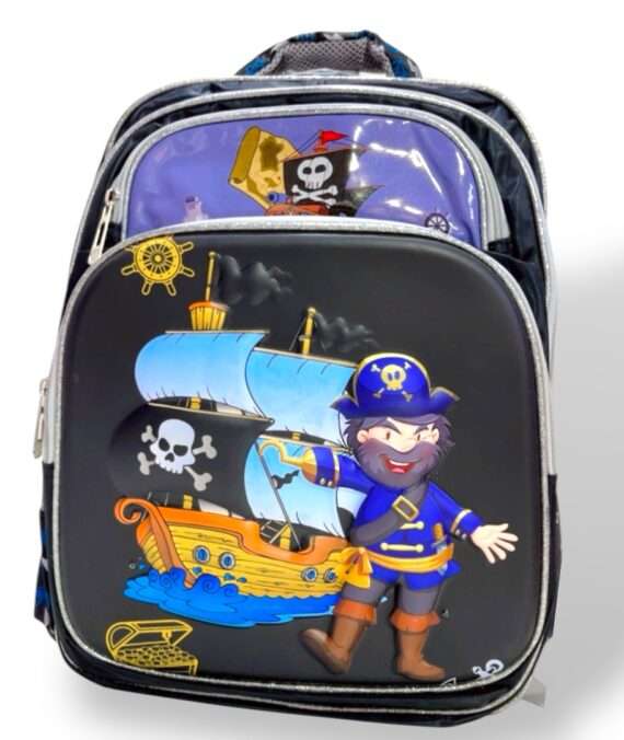 Pirate Quest 16-Inch School Bag For Grade KG1 & KG2