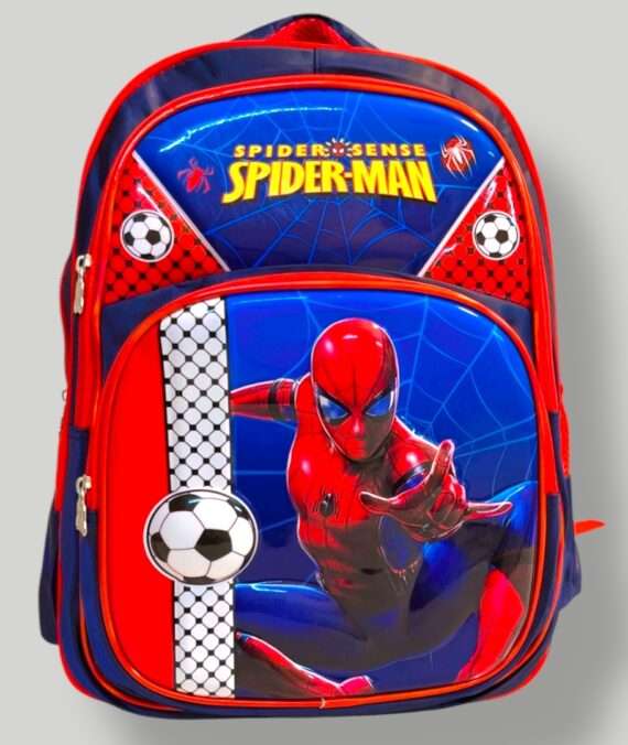 Spiderman Theme School Bag For Grade 1