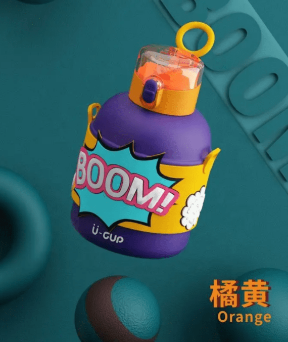 Boom Water Bottle Stainless Steel 520 ml