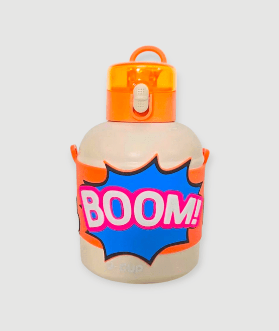 Orange Boom Stainless Steel Water Bottle 520ml
