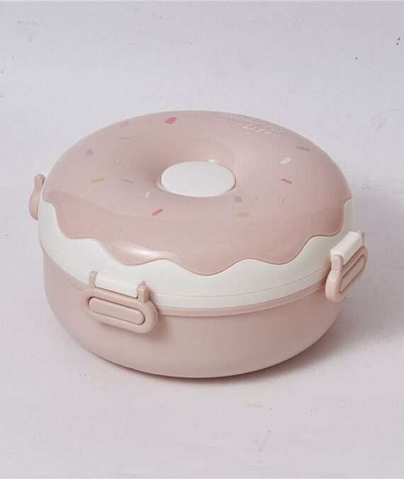 Kids Donut Lunch Box Pink