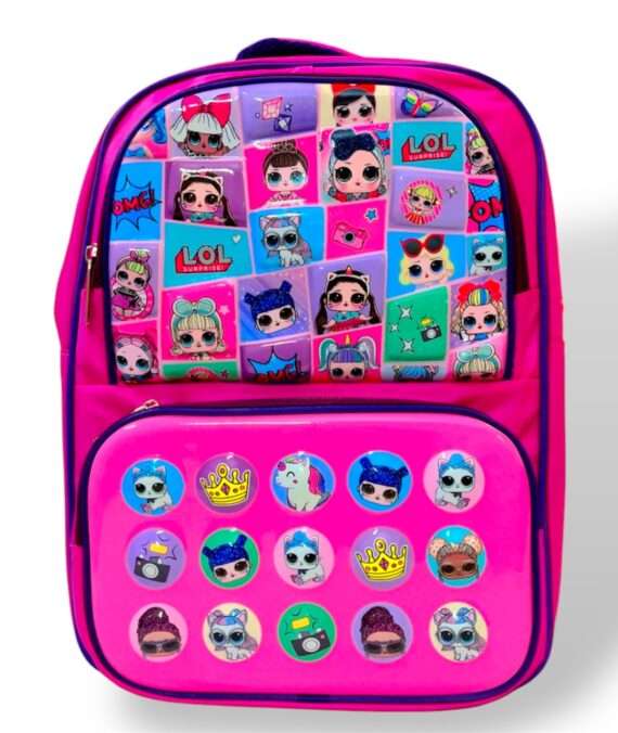 Lol Dol Theme School Bag For Gradae 4 & 5