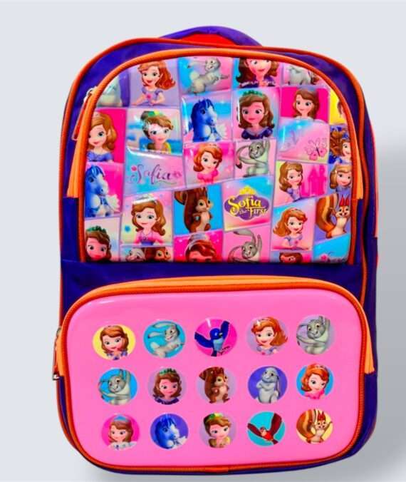 Sofia Princess School Bag For Grade 4 & 5