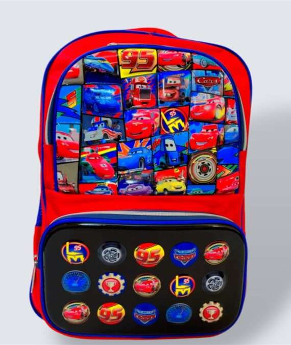 McQueen Car School Bag For Grade 4 & 5