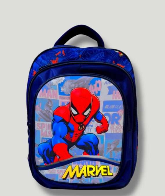 Spiderman Superhero School Bag For Grade KG & 1