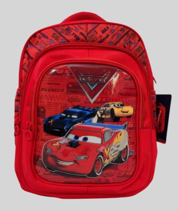 McQueen Car School Bag For Grade KG & 1