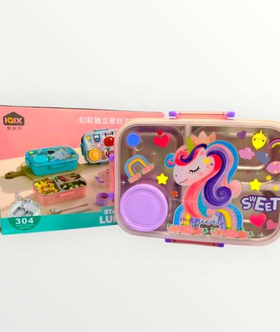 Unicorn 750ML stainless Metal Lunch Box By Vest