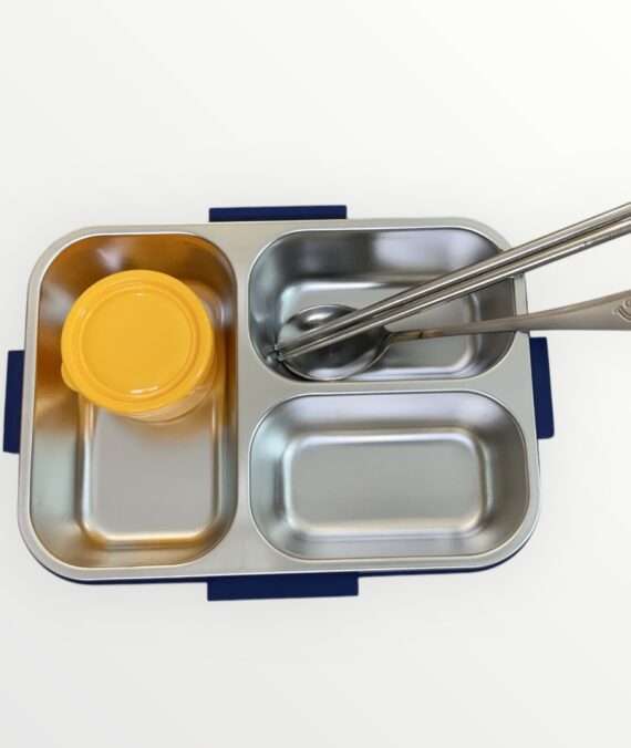 Dino 750ML stainless Metal Lunch Box By Vest