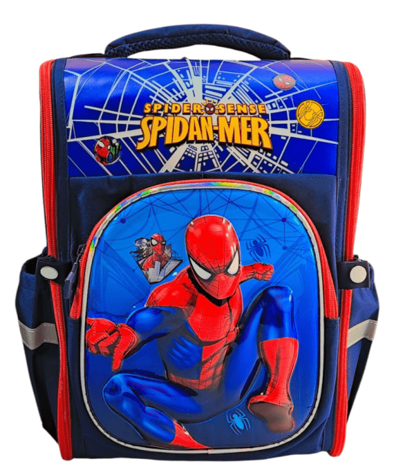 Spiderman 3D School Bag for Grade 1 & 2