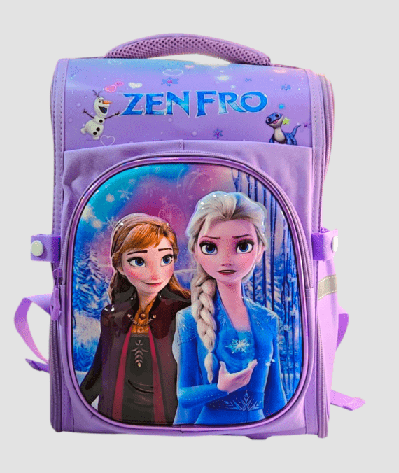 Frozen 3D School Bag For Grade 1 & 2