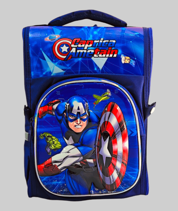 Avengers 3-D School Bag For Grade 1 & 2