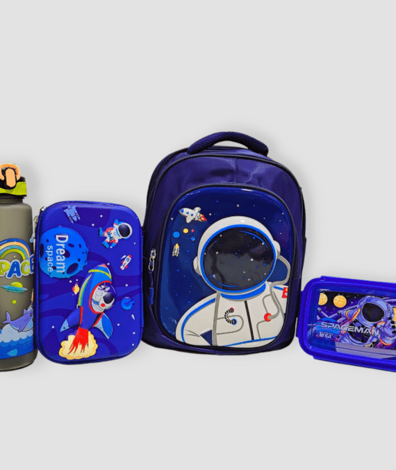 SpaceMan Themed School Bag Set For Playgroup To Nursery