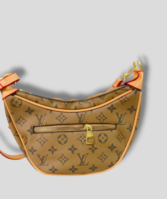 Elegant Link Chain PU Leather Handbag