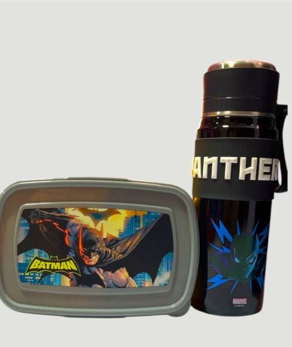 Batman School Bag Set for Kids (KG-Grade 1)