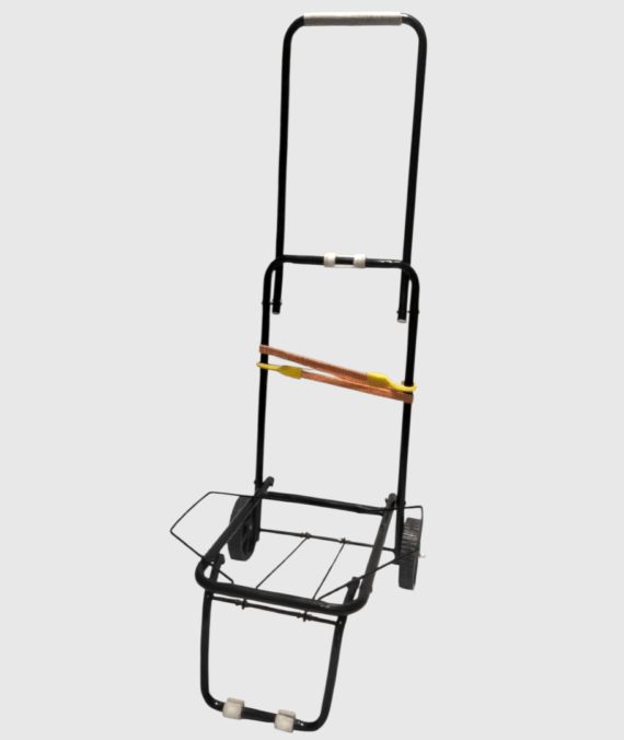 Heavy-Duty Folding Travel Trolley – StrongCart Pro for Water Bottles & Luggage