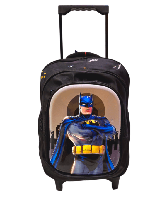 Batman School Trolley Bag Grade 1 & KG