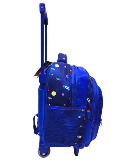 Spaceman School Trolley Bag for Kids Grade 1 & KG, High